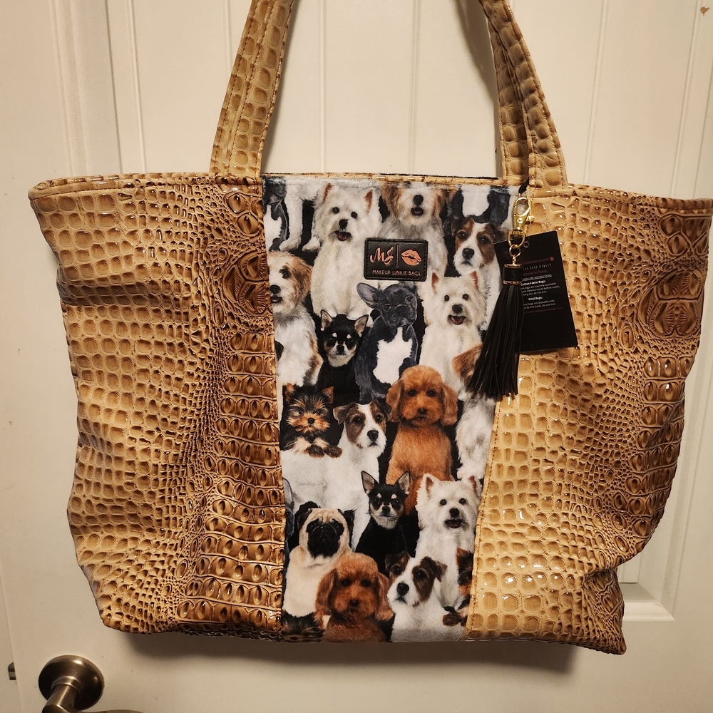 Animal Print Tote Bag by Makeup Junkie